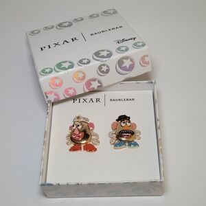 Baublebar Disney Pixar Toy Story Mr & Mrs Potato Head Stud Earrings Gift Set New